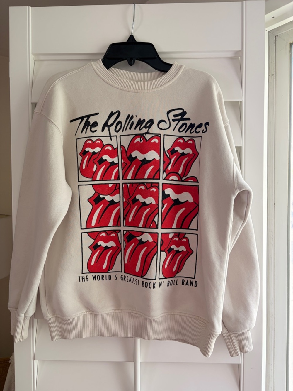Zara Rolling Stones Crewneck sweatshirt